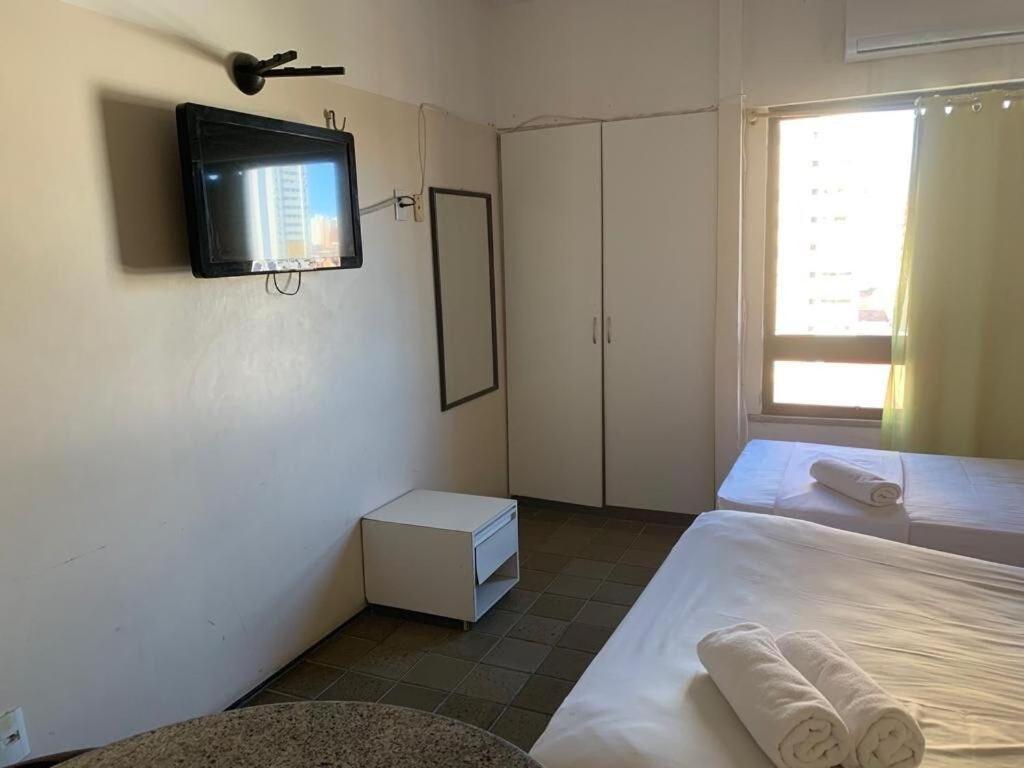 205 Flat mobiliado com vista lateral mar na Praia de Iracema Apartamento Fortaleza  Exterior foto